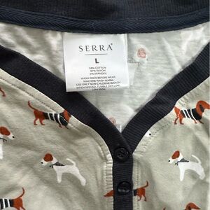 Serra Dog Pajama Top